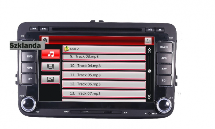 Navigatie DVD, CD Player, VW GOLF 5 6, Passat B6 B7 CC, Tiguan, Jetta, EOS, Polo Sharan, Canbus, Telecomanda,Microfon Extern Cadou [2]