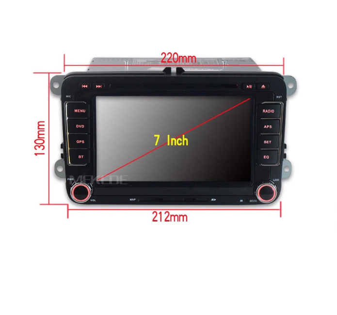 Navigatie DVD,GPS,gratuit 8G GPS carte harta+Micruofon extern pentru modelele Volkswagen,VW,Skoda Octavia,Golf 5 6,Touran,Passat B6,Jetta,Polo,Tiguan,Camera Marsarier Cadou [5]