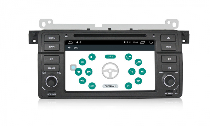 Navigatie GPS, Android 7.1, BMW E46, M3, Seria 3, Functie SIM 4G, Canbus [2]