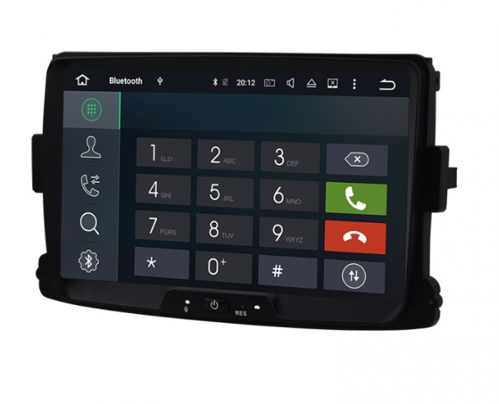 Navigatie Gps Android 8 DACIA Duster, Sandero, Logan , Internet , 4G , Aplicatii , Waze , Wi Fi , Usb , Bluetooth , Mirrorlink [4]