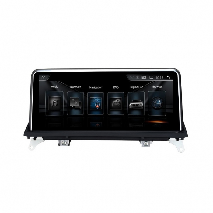Navigatie Gps Android BMW Seria 5 F10 F11 ( 2010 - 2016 ) , 2GB RAM +32 GB ROM , Internet , 4G , Aplicatii , Waze , Wi Fi , Usb , Bluetooth , Mirrorlink , IPS [5]