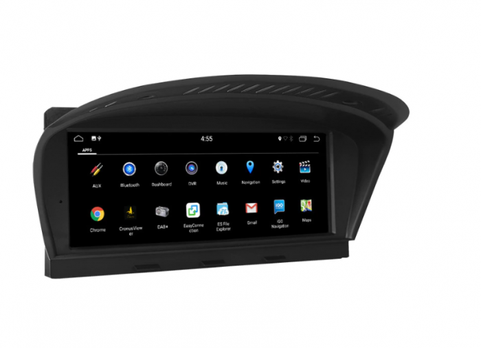 Navigatie Gps BMW Seria 3 E90 E91 E92 E93 M3 (2003-2012), Seria 5 E60 E61 E62 E63 (2004-2009), M5 (2004-2009) Android 7.1 2GB RAM + 32 GB ROM , Internet , 4G , Aplicatii , Waze , Wi Fi , Usb , Bluetoo [7]