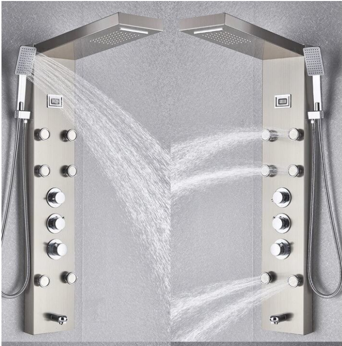 Panel de dus cu hidromasaj , Functia" Cascada", Termostatic [4]