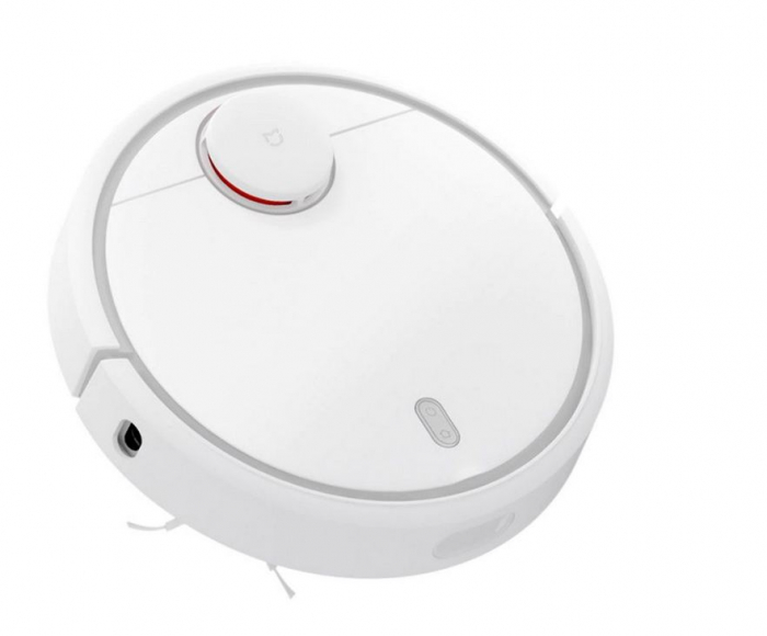 Robot aspirare Xiaomi Mi Robot Vacuum, 50 W, Clasa A+++, 5200 mAh, 14.4 V, App, Smart Vision Mapping, Alb [2]