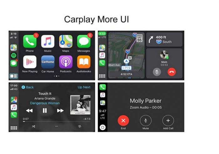 Sistem CarPlay pentru Porsche Panamera, Cayenne, Macan, Cayman, Boxster 911, 718, cu Functie Android Mirror Link [4]