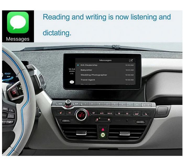 Sistem CarPlay wireless pentru BMW NBT I3, cu Functie Android Mirror Link, AirPlay si AutoPlay [3]