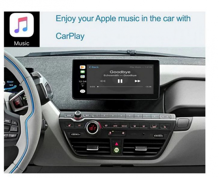 Sistem CarPlay wireless pentru BMW NBT I3, cu Functie Android Mirror Link, AirPlay si AutoPlay [2]