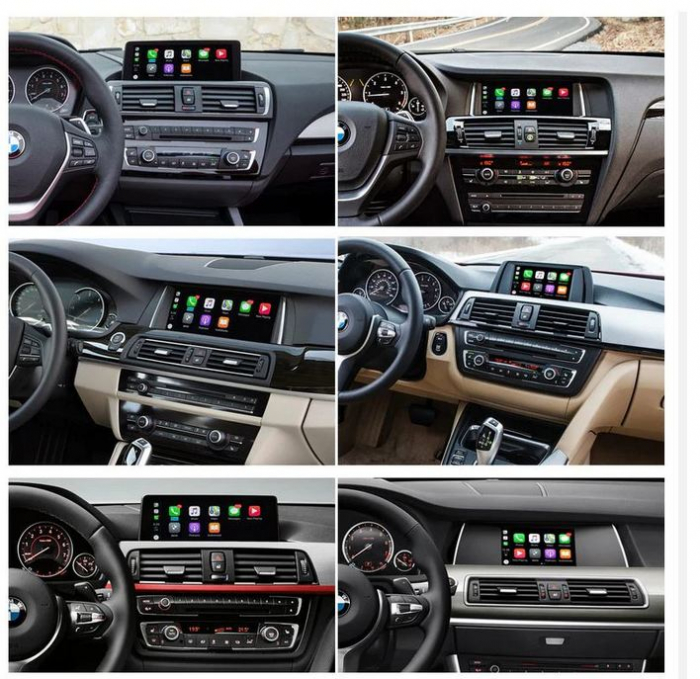 Sistem CarPlay wireless pentru BMW NBT seria 1, 2, 3, 4, 5,7, X1,X3, X4, X5, X6, F56, F15, F16, F25, F26, F48, F01, F10, F11, F22, F20, F30, F32, cu Functie Android Mirror Link, AirPlay si AutoPlay [9]