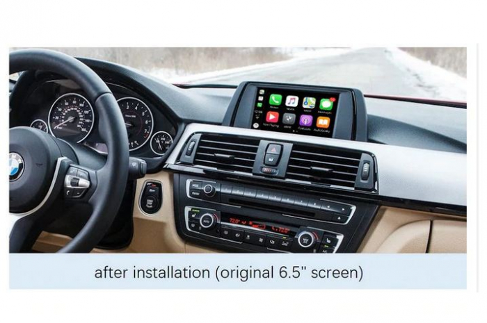 Sistem CarPlay wireless pentru BMW NBT seria 1, 2, 3, 4, 5,7, X1,X3, X4, X5, X6, F56, F15, F16, F25, F26, F48, F01, F10, F11, F22, F20, F30, F32, cu Functie Android Mirror Link, AirPlay si AutoPlay [2]