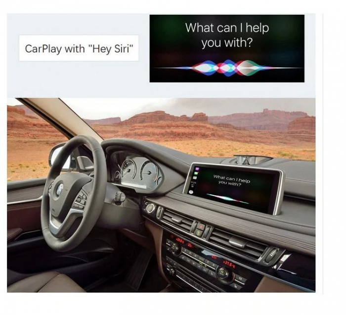 Sistem CarPlay wireless pentru BMW NBT X5 F15 X6 F16 2014-2016 X1 F48 2016-2017, cu Functie Android Mirror Link, AirPlay si AutoPlay [5]