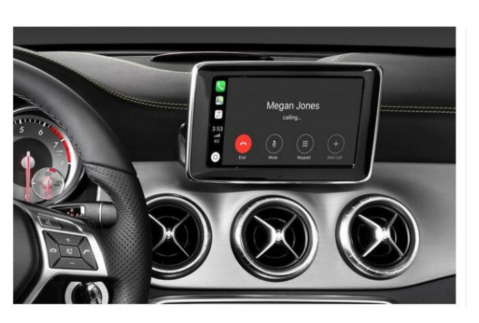 Sistem CarPlay wireless pentru Mercedes Benz A Class,W176, B class, W246, CLA, GLA, C-CLass, W204, E-Class, W212, C207, CLS, W218, ML, GL, GLK, SLK, R72, G class, W463, cu Functie Android Mirror Link, [5]