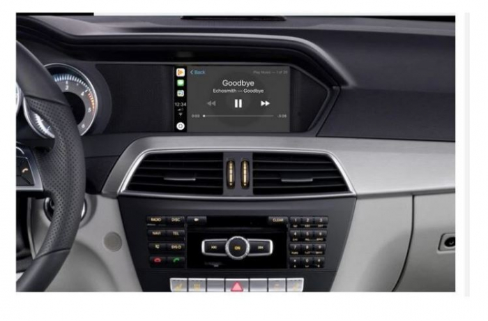 Sistem CarPlay wireless pentru Mercedes Benz C-Class, W204, 2011-2014, cu Functie Android Mirror Link, AirPlay si AutoPlay [4]