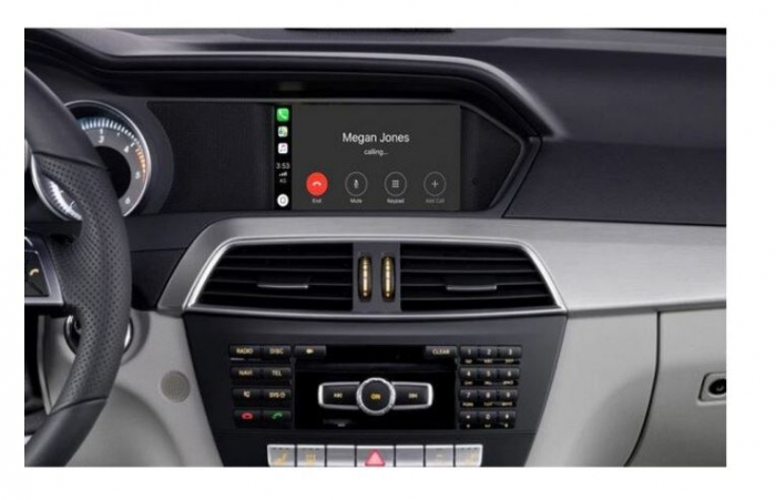 Sistem CarPlay wireless pentru Mercedes Benz C-Class, W204, 2011-2014, cu Functie Android Mirror Link, AirPlay si AutoPlay [3]