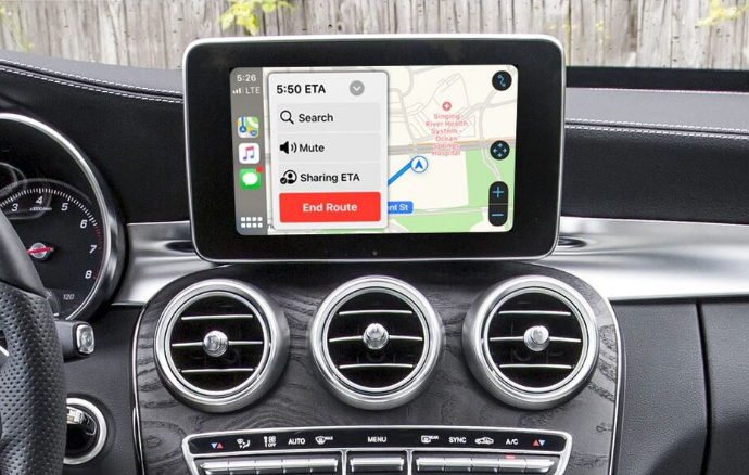 Sistem CarPlay wireless pentru Mercedes Benz C-Class , W205 , GLC, 2015-2018, cu Functie Android Mirror Link, AirPlay si AutoPlay [5]