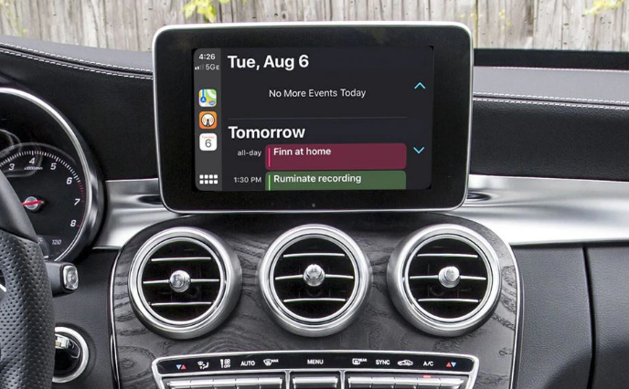 Sistem CarPlay wireless pentru Mercedes Benz C-Class , W205 , GLC, 2015-2018, cu Functie Android Mirror Link, AirPlay si AutoPlay [6]