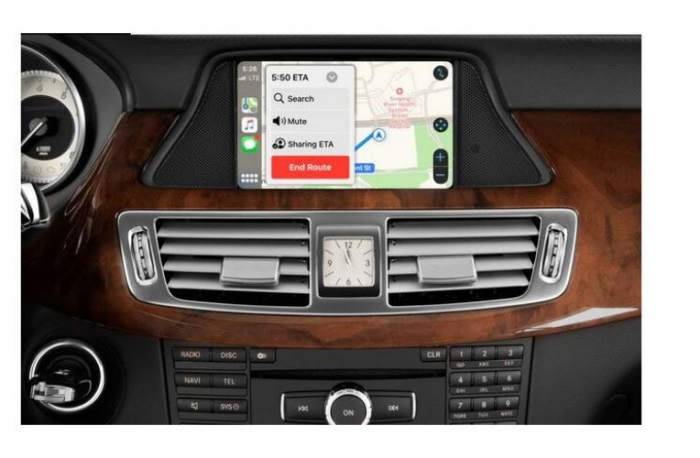 Sistem CarPlay wireless pentru Mercedes Benz CLS, W218, 2011-2015, cu Functie Android Mirror Link, AirPlay si AutoPlay [3]