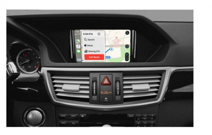Sistem CarPlay wireless pentru Mercedes Benz E-Class, W212, E Coupe, C207, cu Functie Android Mirror Link, AirPlay si AutoPlay [6]