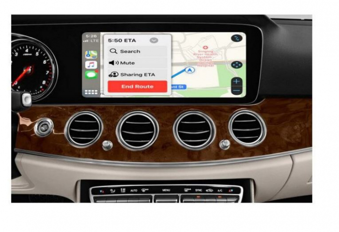 Sistem CarPlay wireless pentru Mercedes Benz E-Class, W213, S-Class, W222, cu Functie Android Mirror Link, AirPlay si AutoPlay [6]