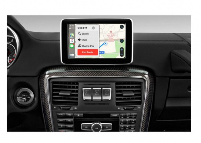 Sistem CarPlay wireless pentru Mercedes Benz ,G-Class, W463, 2012-2018, G63, G65 , AMG, G500, G 63, 65, 500, cu Functie Android Mirror Link, AirPlay si AutoPlay [5]