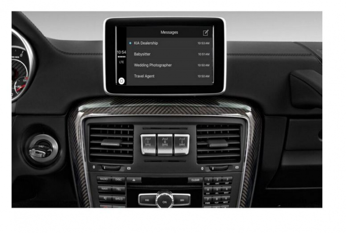 Sistem CarPlay wireless pentru Mercedes Benz ,G-Class, W463, 2012-2018, G63, G65 , AMG, G500, G 63, 65, 500, cu Functie Android Mirror Link, AirPlay si AutoPlay [8]