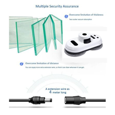 Aspirator Inteligent Robot Pentru Geamuri Umed sau Uscat cu Telecomanda si Wifi [6]