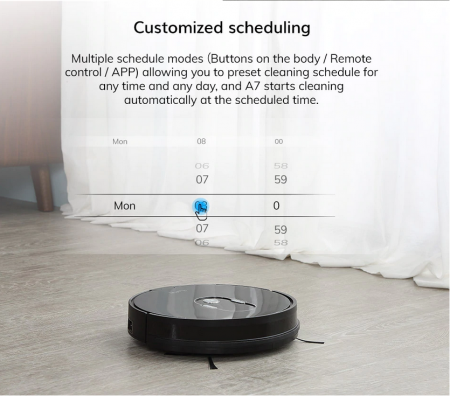 Aspirator Robot ILIFE A7 cu control de la distanta prin aplicatie si telecomanda [8]