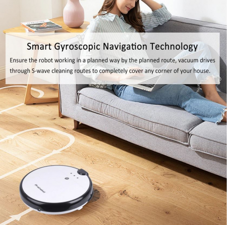 Aspirator Robot pentru curatare pardoseli dure, cu control WI FI si APP control [9]