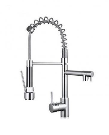 Baterii sanitare - Baterie Chiuveta Cu Arc, AquaSpa, Finisaj Crom, Led