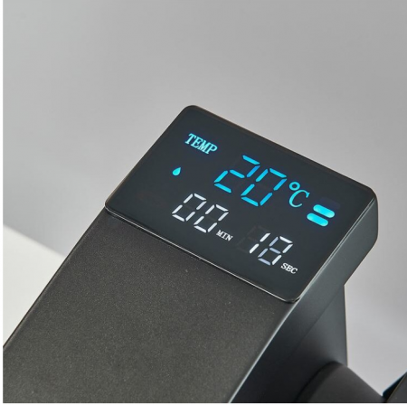 Baterie Lavoar neagra, cu display digital, 13 cm inaltime, AquaSpa [3]