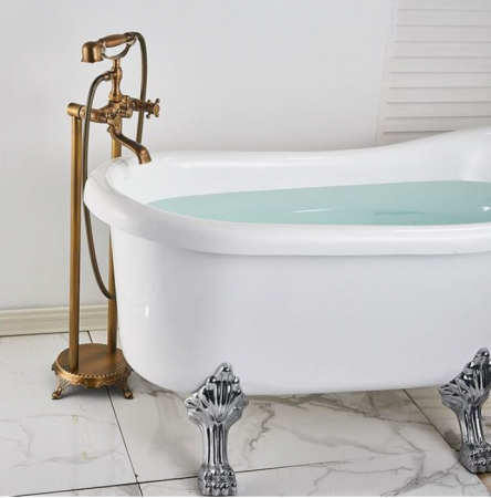 Baterie pentru cada free standing, auriu antichizat, Tip A, AquaSpa [5]