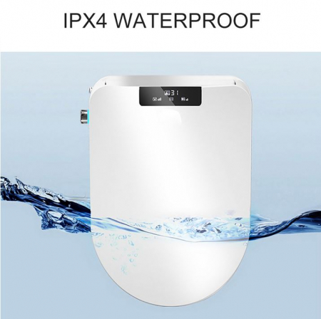 Capac WC Inteligent cu telecomanda, functie bideu, masaj, incalzire colac, afisaj LCD, female wash, 51.5 cm lungime [3]