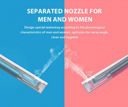 Capac WC Inteligent cu telecomanda, functie bideu, senzor miscare, masaj, incalzire colac, auto deschidere si inchidere, afisaj LCD, female wash, 51.5 cm lungime [3]