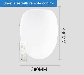 Capac WC Inteligent cu telecomanda, functie bideu, senzor miscare, masaj, incalzire colac, auto deschidere si inchidere, female wash, 480 mm lungime [1]