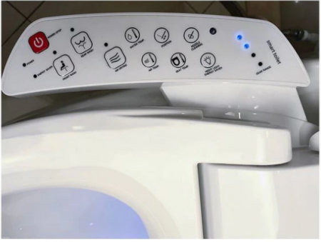 Capac WC Inteligent EcoFresh , Functie Bideu, Incalzire Colac, Female Wash, auto inchidere, Control Lateral, 476 mm Lungime [4]
