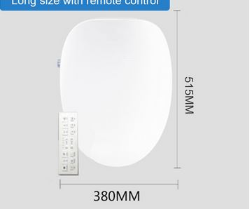 Capac WC Inteligent EcoFresh, Functie Bideu, Incalzire Colac, lumina, Female Wash,515 mm Lungime [4]