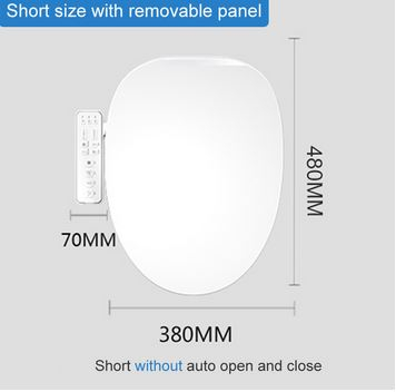 Capac WC Inteligent EcoFresh, Functie Bideu, Incalzire Colac, lumina, Female Wash, Control Lateral, 480 mm Lungime [2]