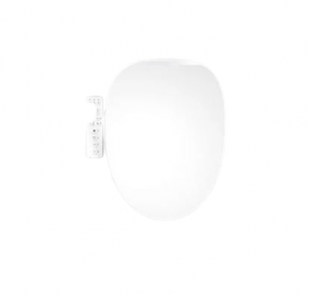 Accesorii vase de toaleta - Capac WC Inteligent EcoFresh, Functie Bideu, Incalzire Colac, lumina, Female Wash, auto inchidere, Control Lateral, 515 mm Lungime