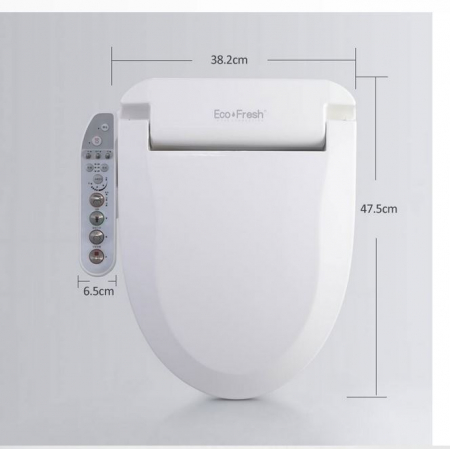 Capac WC Inteligent, EcoFresh , Functie Bideu, Masaj, Incalzire Colac,Female Wash, auto inchidere, Control Lateral [10]