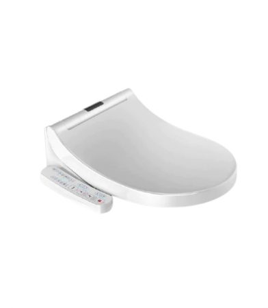Accesorii vase de toaleta - Capac WC Inteligent EcoFresh Telecomanda, Functie Bideu, Masaj, Incalzire Colac, lumina, Female Wash, auto inchidere, Control Lateral