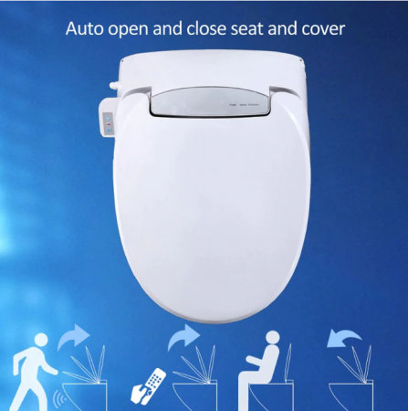 Capac WC Inteligent EcoFresh Telecomanda, Functie Bideu, Masaj, Incalzire Colac, lumina, Female Wash si auto flip [6]