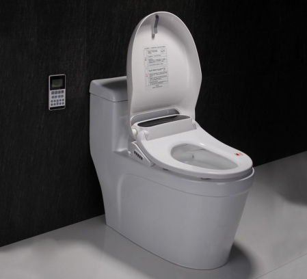 Capac WC Inteligent, Telecomanda, Functie Bideu, Masaj, Incalzire Colac, Female Wash, V-Shape [2]