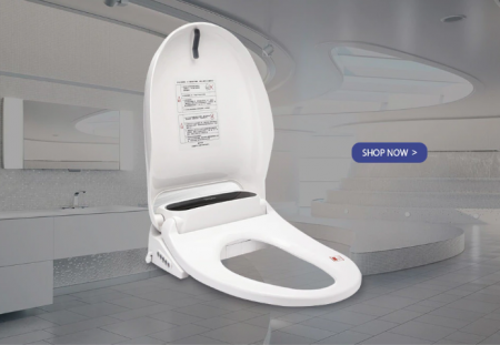 Capac WC Inteligent Telecomanda, Functie Bideu, Senzor Miscare, Masaj, Incalzire Colac, Female Wash [1]