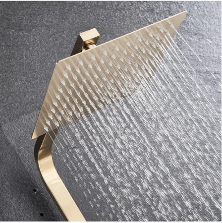 Coloana De dus Retro cu baterie, AquaSpa,Fixa, Gold [3]