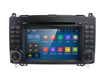 Navigații Auto - Navigatie 7 Inch Android 9.0 Pentru Mercedes / Benz / Sprinter / W209 / W169 / Viano / Vito / B200, Quad Core