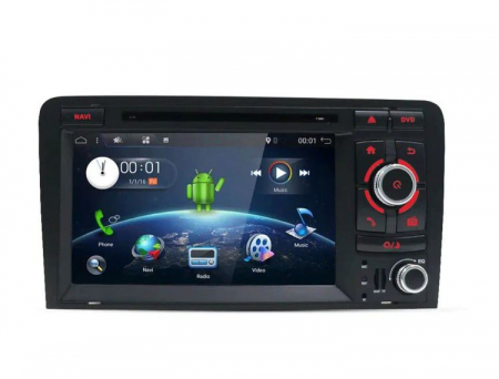 Navigații Auto - Navigatie Android 10.0 Audi, A3,S3, 2006-2011. Quad Core, Waze, 4g, WiFI, 2G+32GB