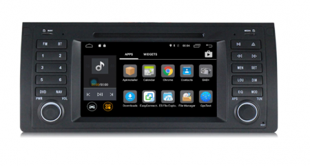 Navigații Auto - Navigatie Android 7.1 BMW E39/Е53 Seria 5 Quad Core 2GB Ram Ecran Ips Carkit Usb Mirrorlink