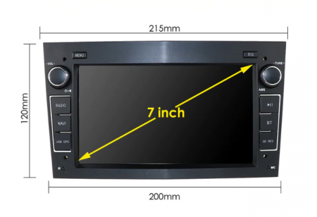 Navigatie Android 7.1 OPEL ASTRA H, Vectra C, ZAFIRA, Antara ,Corsa, Meriva,Negru, Signum -Camera Marsarier Cadou [1]