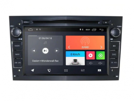 Navigații Auto - Navigatie Android 7.1 OPEL ASTRA H, Vectra C, ZAFIRA, Antara ,Corsa, Meriva,Negru, Signum -Camera Marsarier Cadou