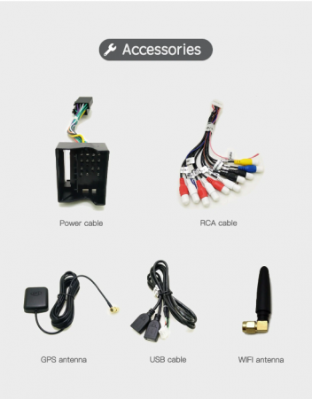 Navigatie Android 8.1, Octa-Core, DVD, CD Player, VW GOLF 5 6, Passat B6 B7 CC, Tiguan, Jetta, EOS, Polo Sharan, Waze, Internet,3G,4G, Octa Core, IPS Screen [2]