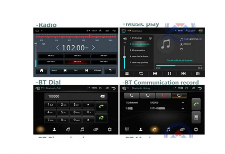 Navigatie Android 8.1, Octa-Core,Wi-Fi,Bluetooth, Waze, Hyundai Tucson, 2006-2013 ,9 Inch, Rama Adaptoare [5]